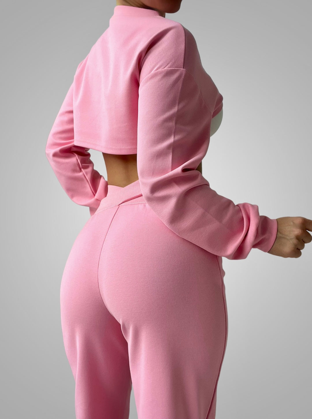 Pre-Order X-octic Sweatpants and Sweatshirt Set in Pink