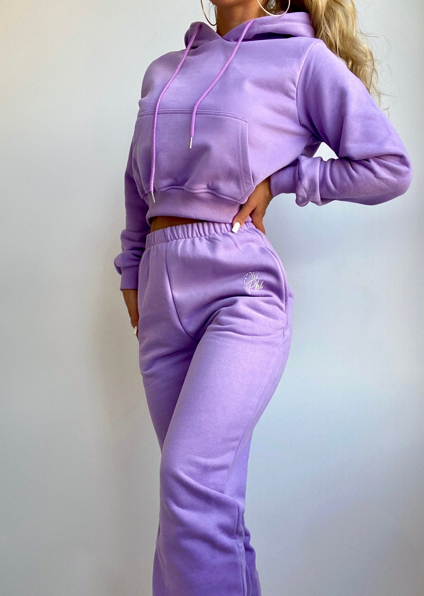 My Own Phiphilosophy Hoodie Set in Lilac