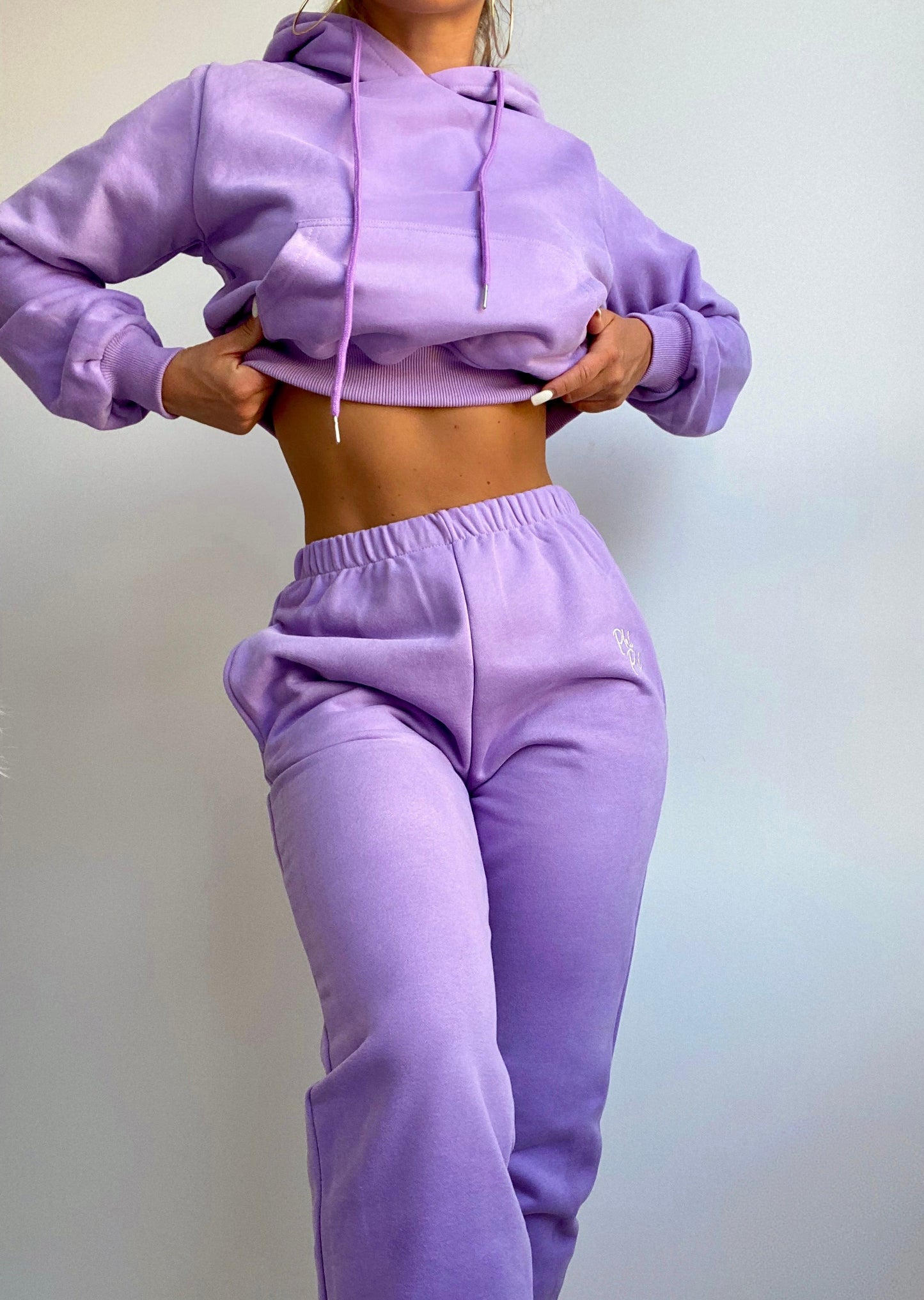 My Own Phiphilosophy Hoodie Set in Lilac